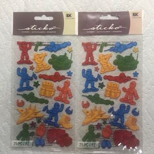 Sticko Soldiers Stickers